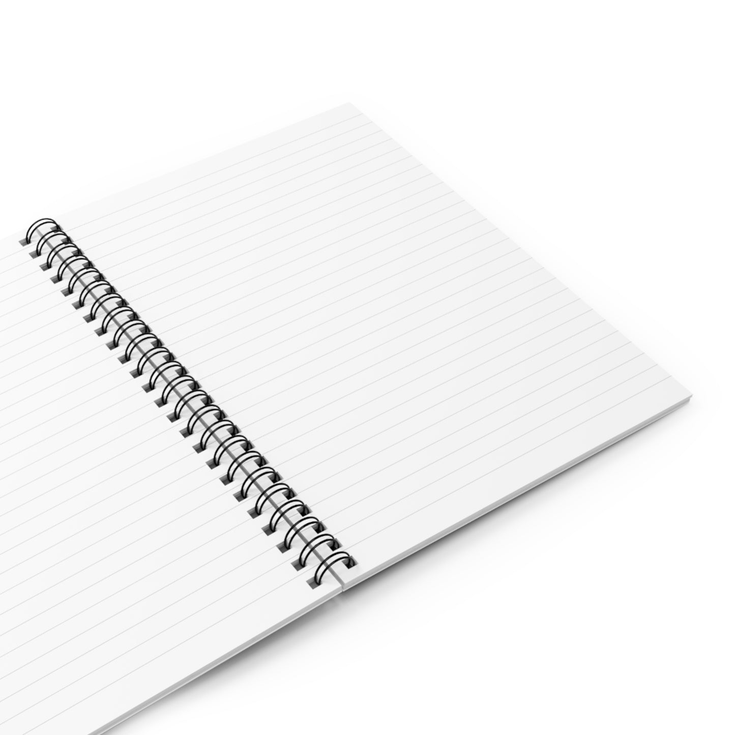 Just an It Girl in Real Estate Spiral Notebook — Pink Striped Realtor Journal