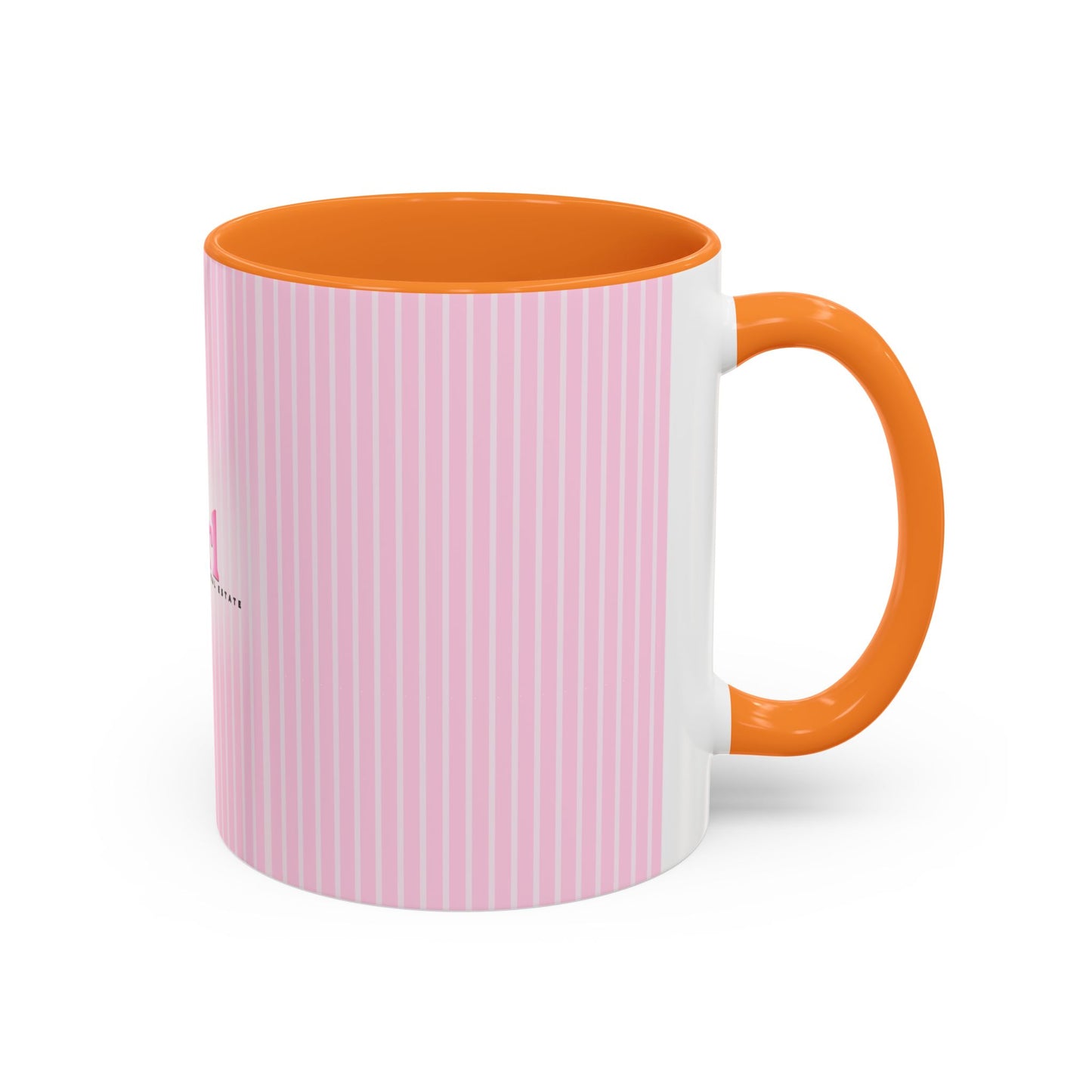 JUST AN IT GIRL PINK STRIPED COFFEE MUG
(11oz)