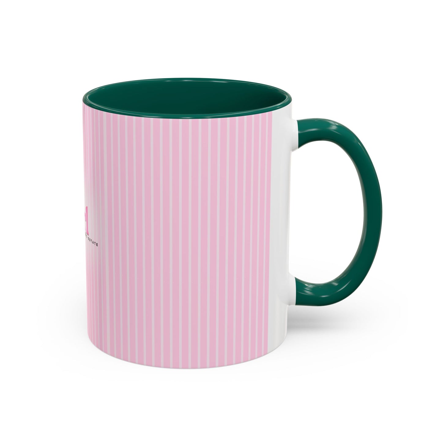 JUST AN IT GIRL PINK STRIPED COFFEE MUG
(11oz)