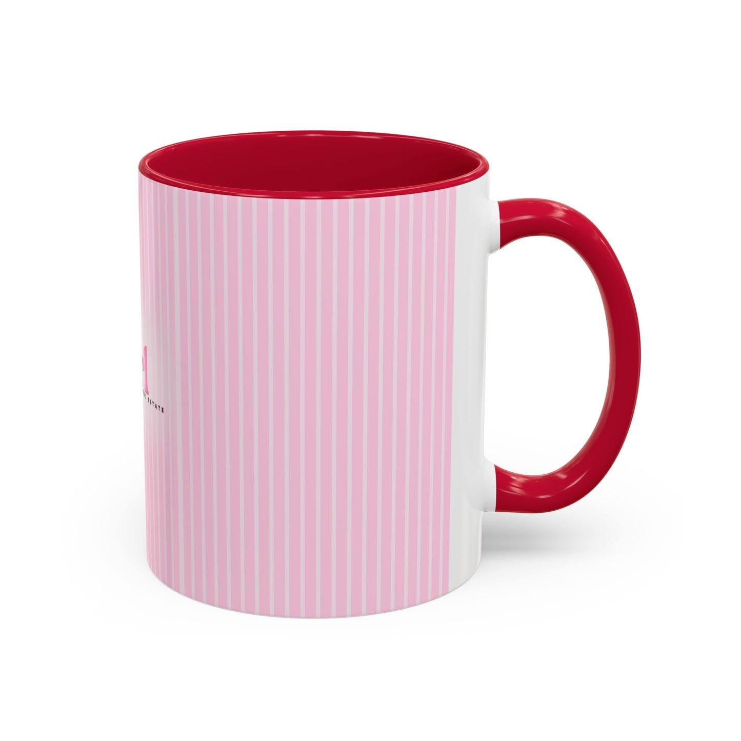 JUST AN IT GIRL PINK STRIPED COFFEE MUG
(11oz)