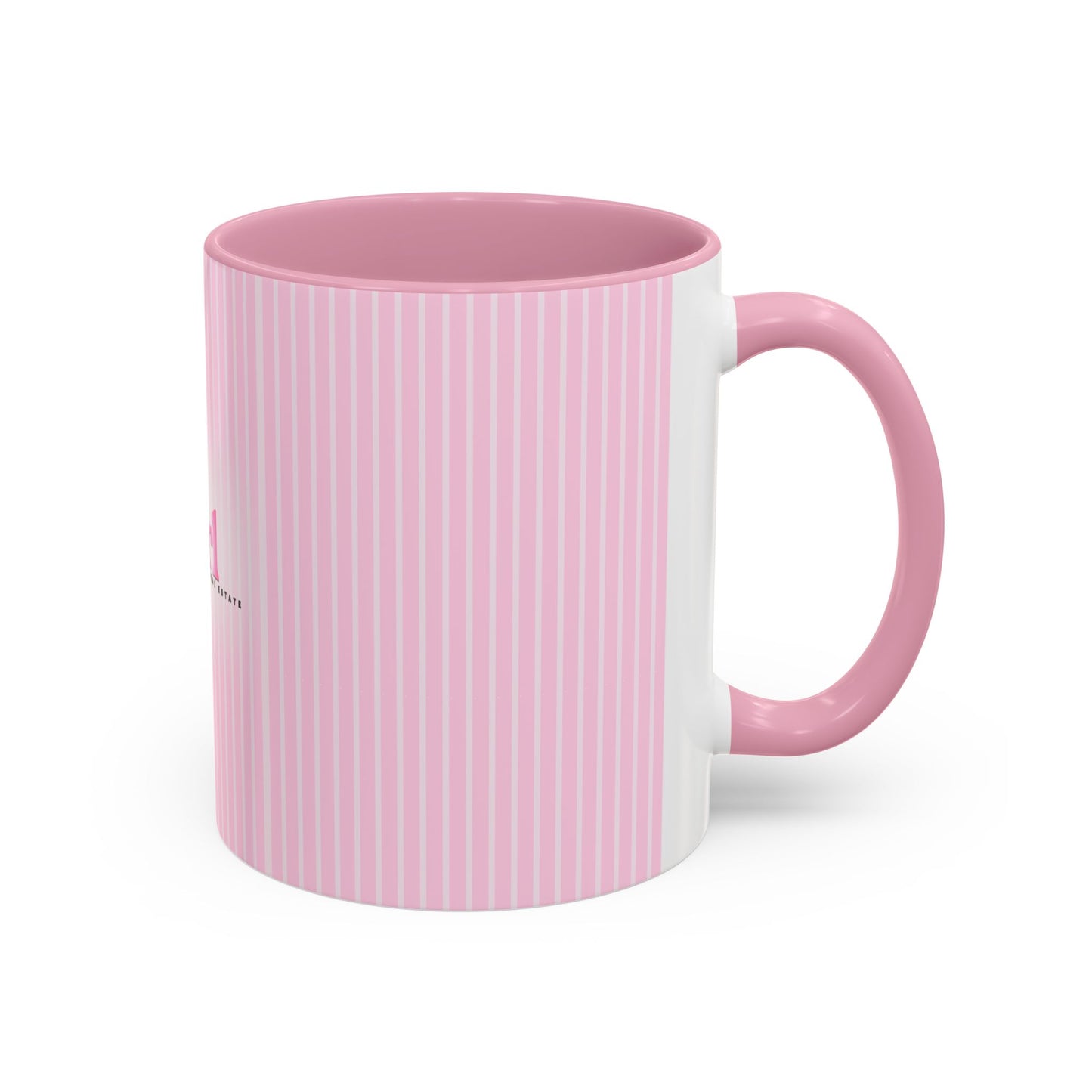 JUST AN IT GIRL PINK STRIPED COFFEE MUG
(11oz)