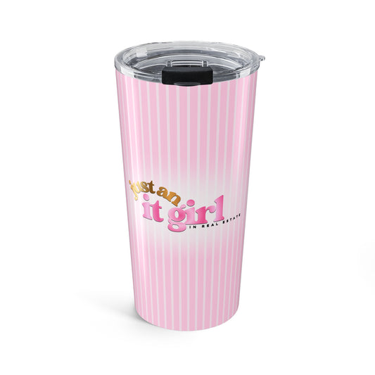 ‘JUST AN IT GIRL’ INSULATED TRAVEL CUP (20 oz)