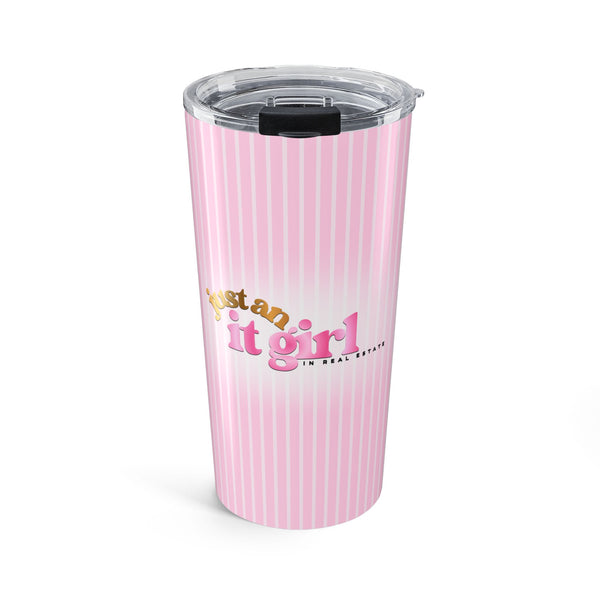 ‘JUST AN IT GIRL’ INSULATED TRAVEL CUP (20 oz)