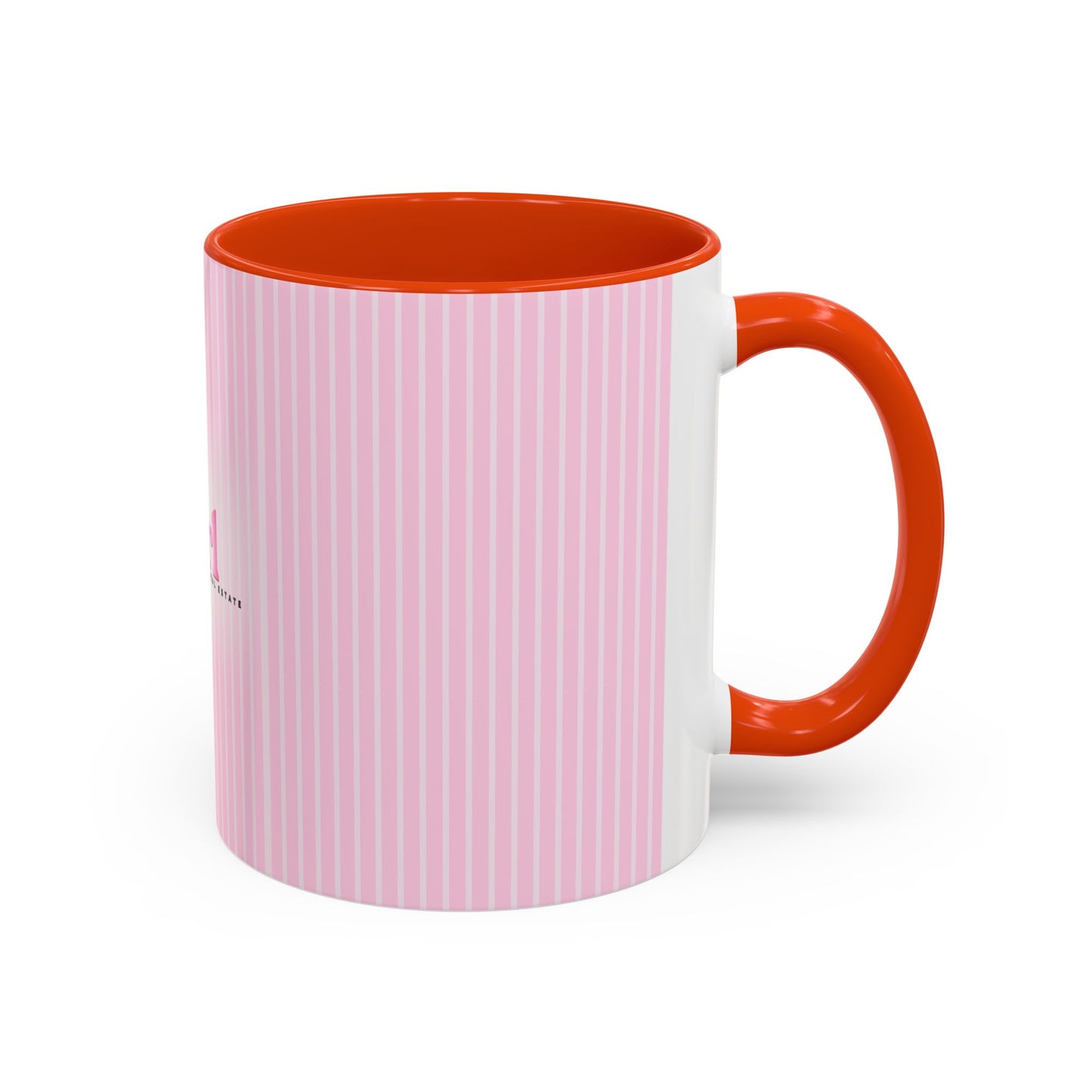 JUST AN IT GIRL PINK STRIPED COFFEE MUG
(11oz)