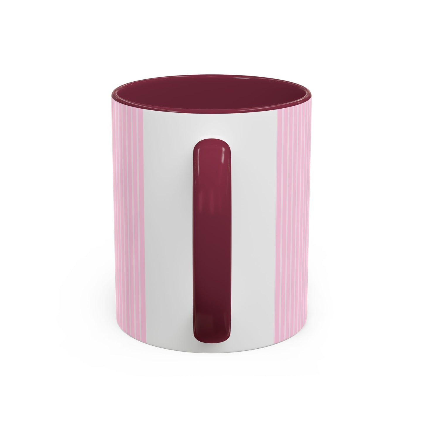 JUST AN IT GIRL PINK STRIPED COFFEE MUG
(11oz)
