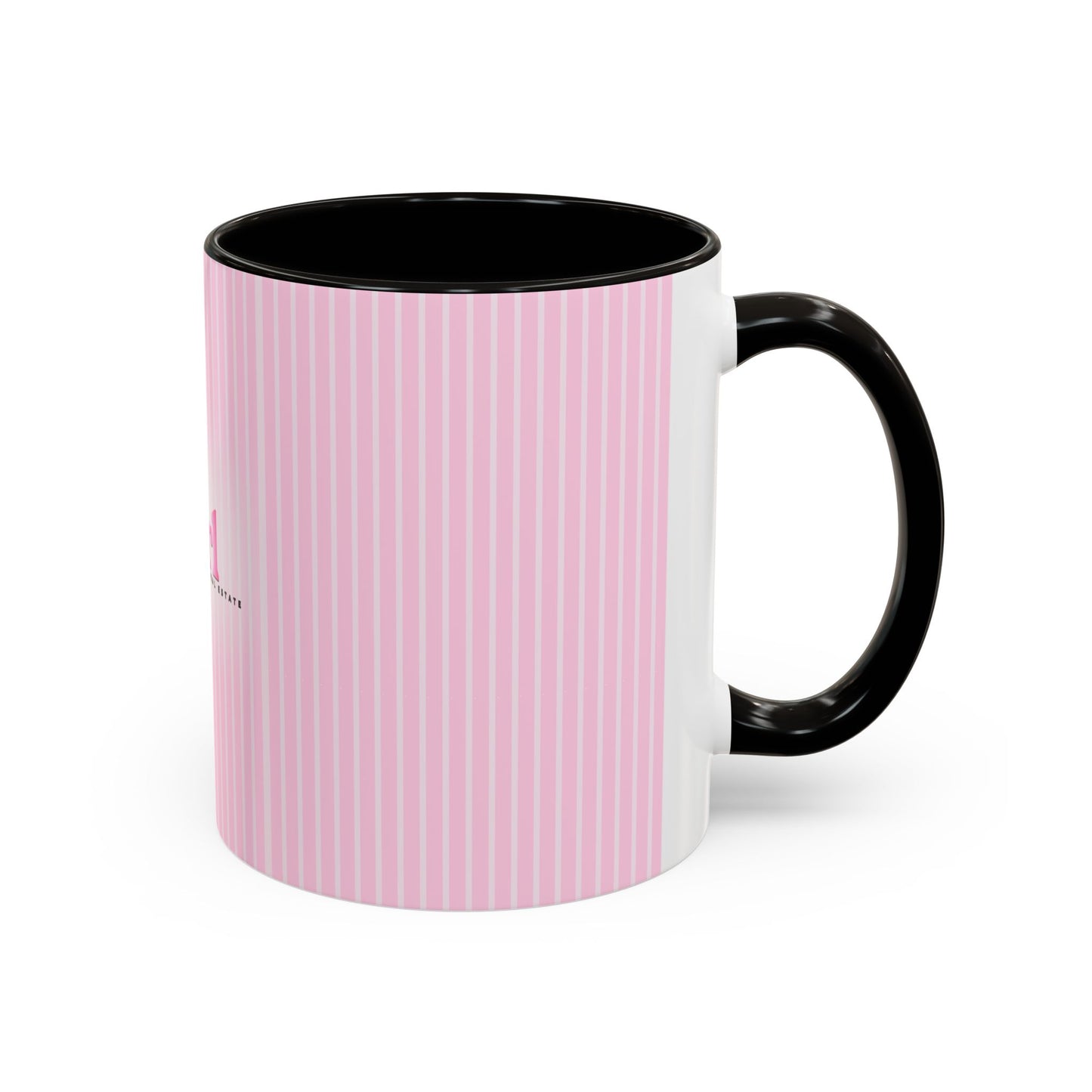 JUST AN IT GIRL PINK STRIPED COFFEE MUG
(11oz)