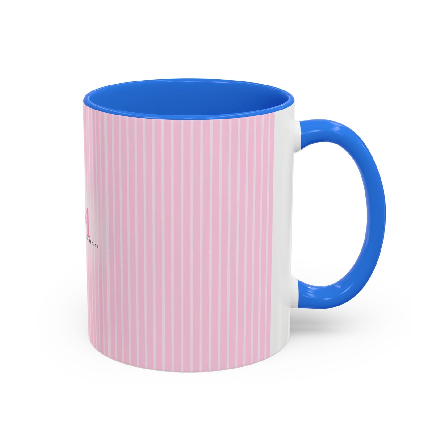 JUST AN IT GIRL PINK STRIPED COFFEE MUG
(11oz)