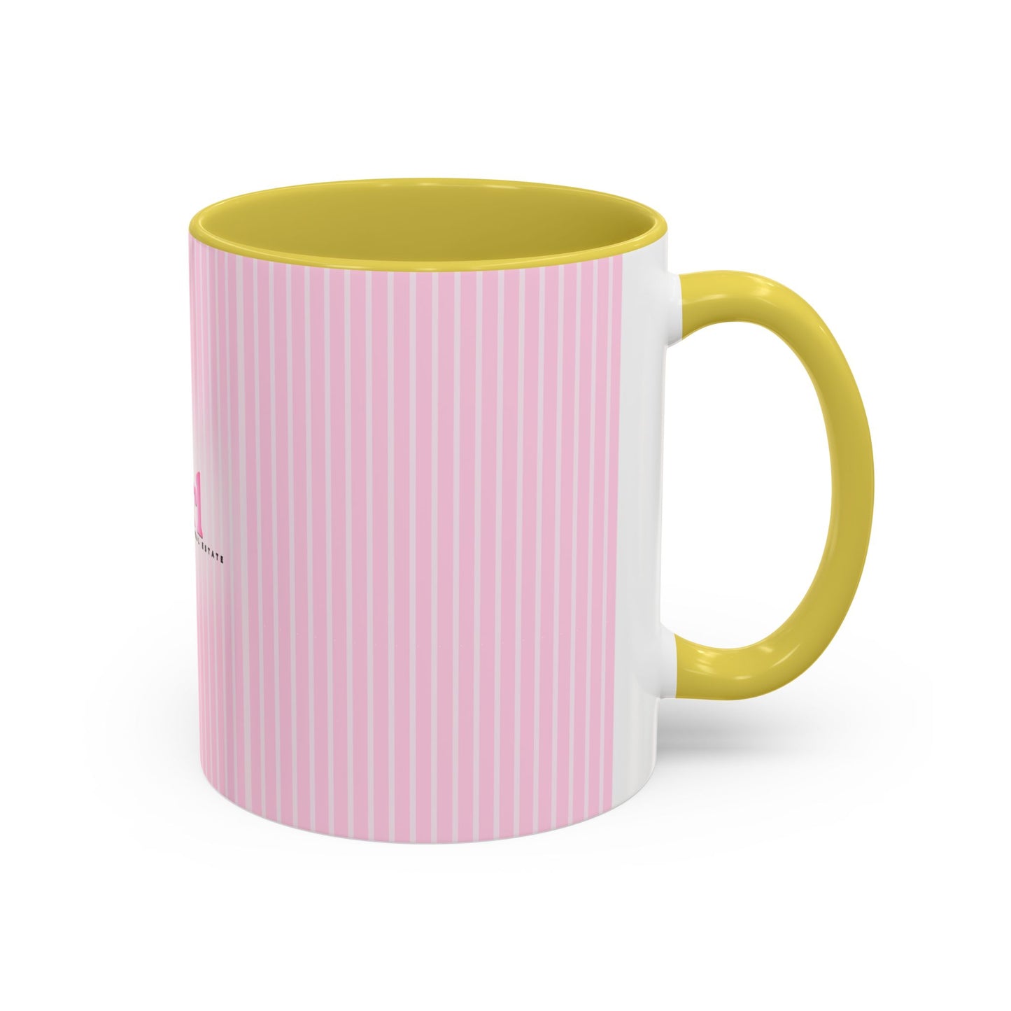 JUST AN IT GIRL PINK STRIPED COFFEE MUG
(11oz)