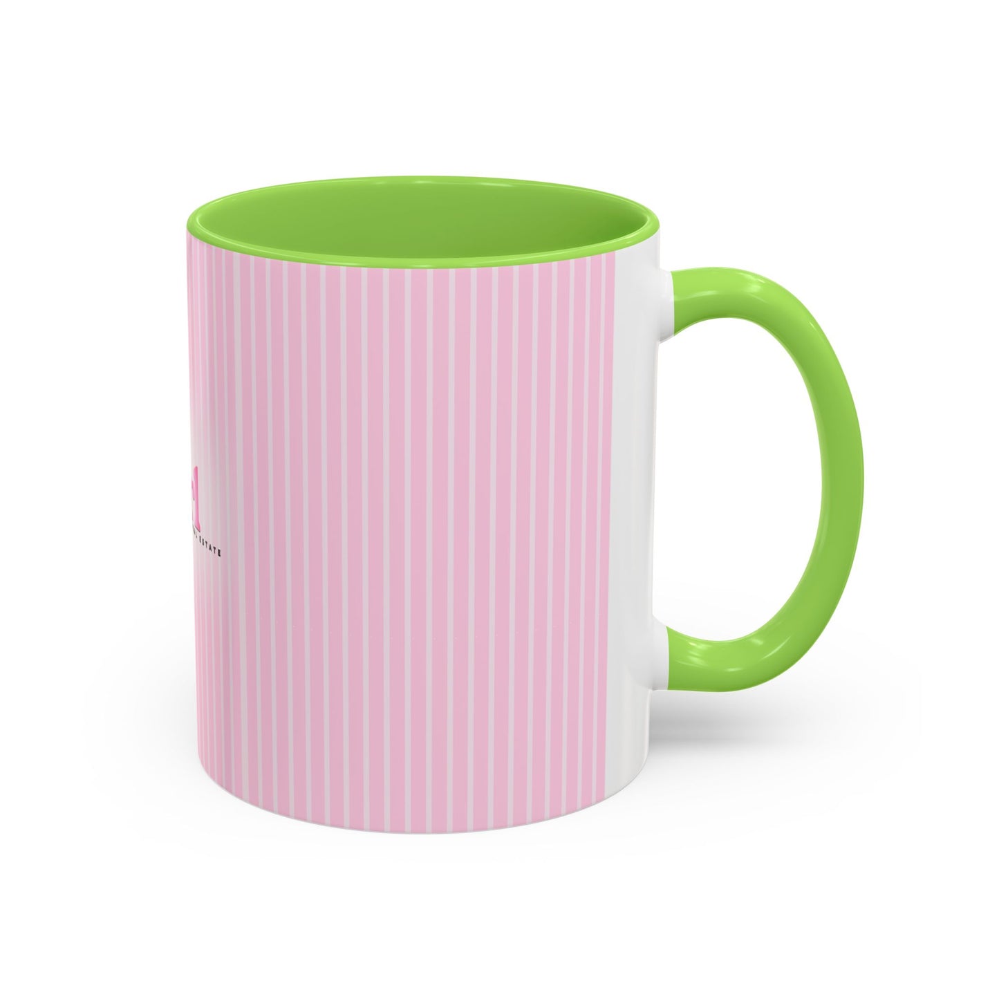 JUST AN IT GIRL PINK STRIPED COFFEE MUG
(11oz)