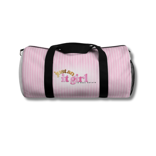 JUST AN IT GIRL DUFFEL BAG